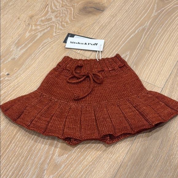 Misha And Puff Other - NWT Misha & Puff Skating Pond Skirt in Henna Sz 4/5y